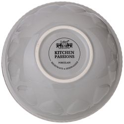 САЛАТНИК ДЛЯ СМЕШИВАНИЯ И СЕРВИРОВКИ LEFARD "KITCHEN PASSION" 25 СМ СЕРАЯ (КОР=8ШТ.)