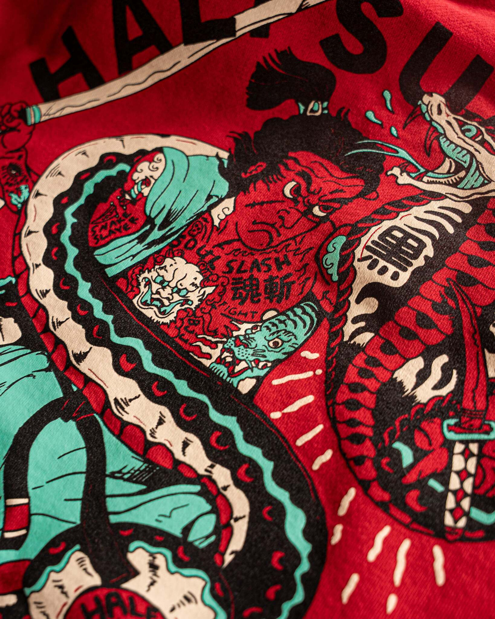 Худи Half Sumo Midoshi Heavyweight