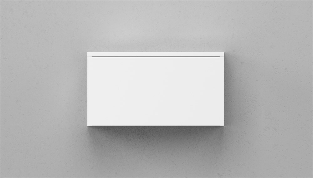 Тумба подвесная VELVEX Unit 50x27 белый лед