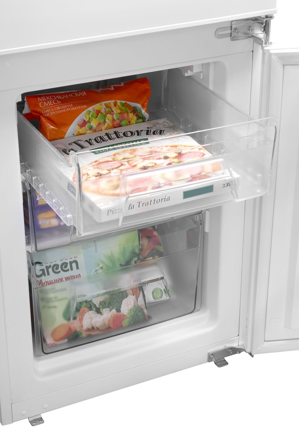 Встраиваемый холодильник Meferi MBR177 LOW FROST LIGHT фото 9