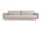 Трехместный диван Carlota 210 см, бежевый
