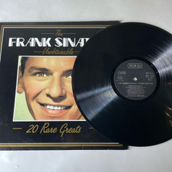 Винтажная виниловая пластинка LP Frank Sinatra The Unobtainable (Италия 1986)