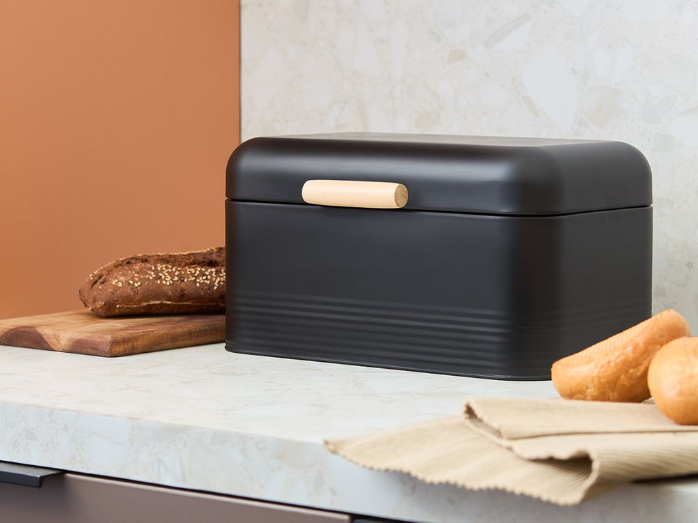Хлебница Irmel 30х20х16 см, графит