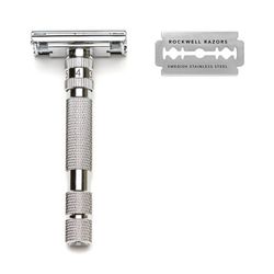 бритва Rockwell Model T белый хром (RR-MT-WC)