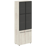 Шкаф комбинированный со стеклом LHC 80.2 LOFTIS (ЛОФТИС)