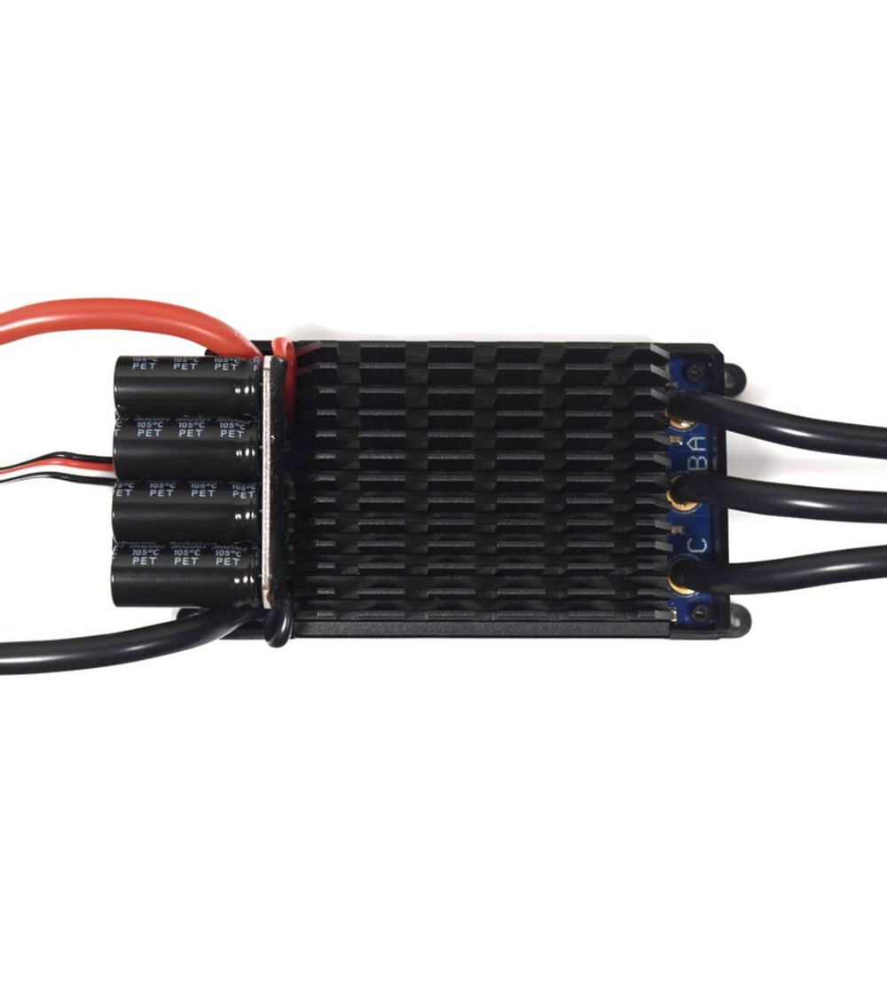 Бесколлекторный регулятор Hobbywing FLYFUN-130A-HV-OPTO-V5 (130A-160A, Aircraft)