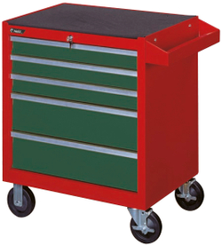 Тележка инструментальная для автосервиса Hans (5ящ.) 9915HQ