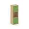 Locker plus Комплект №1 LK.K-001 Тиквуд Светлый/Зеленый 408*350*1203