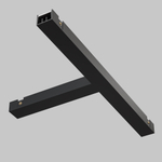 Т- образный коннектор питания Maytoni Basity TRA172TPC-1B