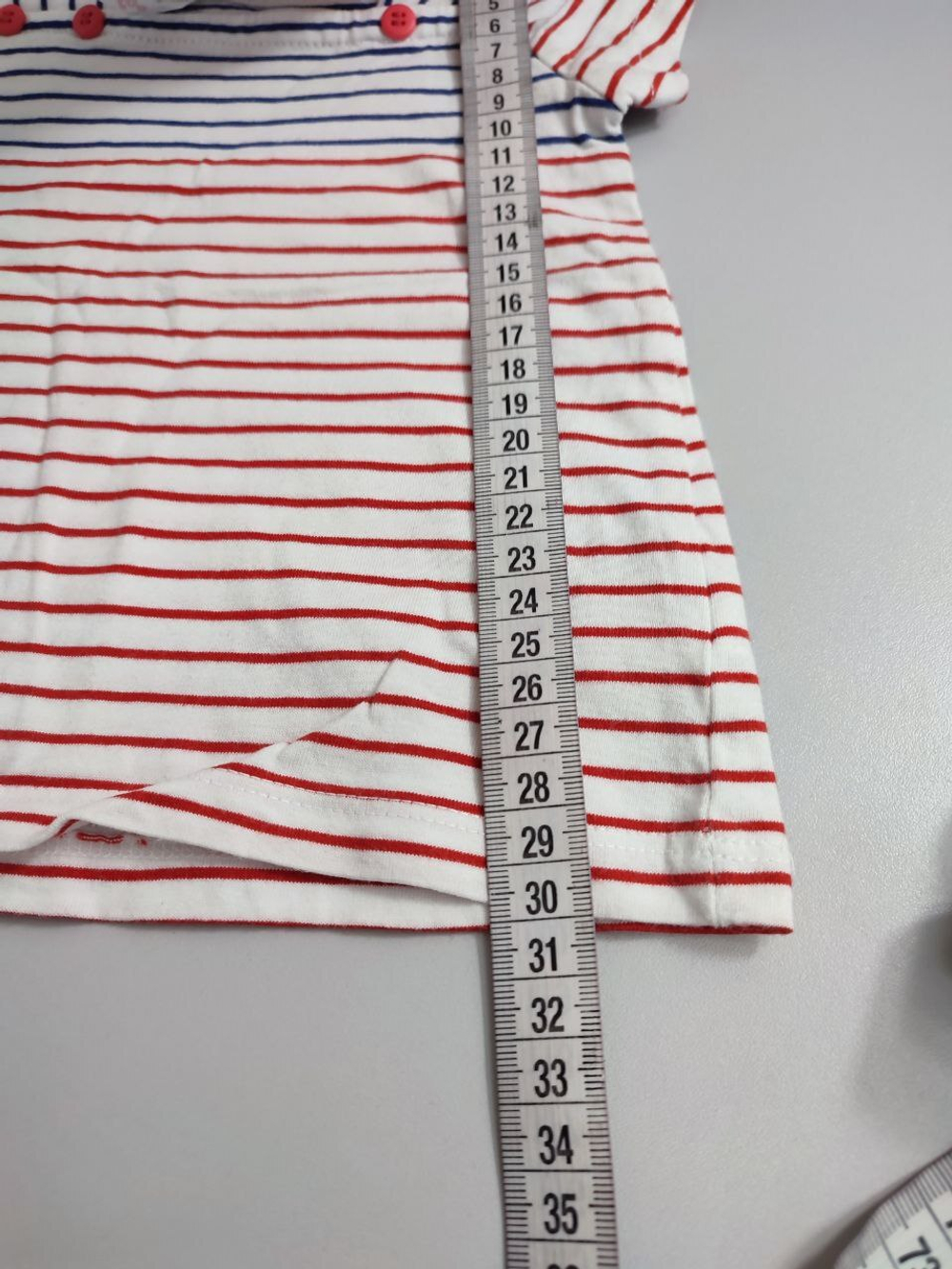 Футболка Mothercare в полоску на 3/6 месяцев