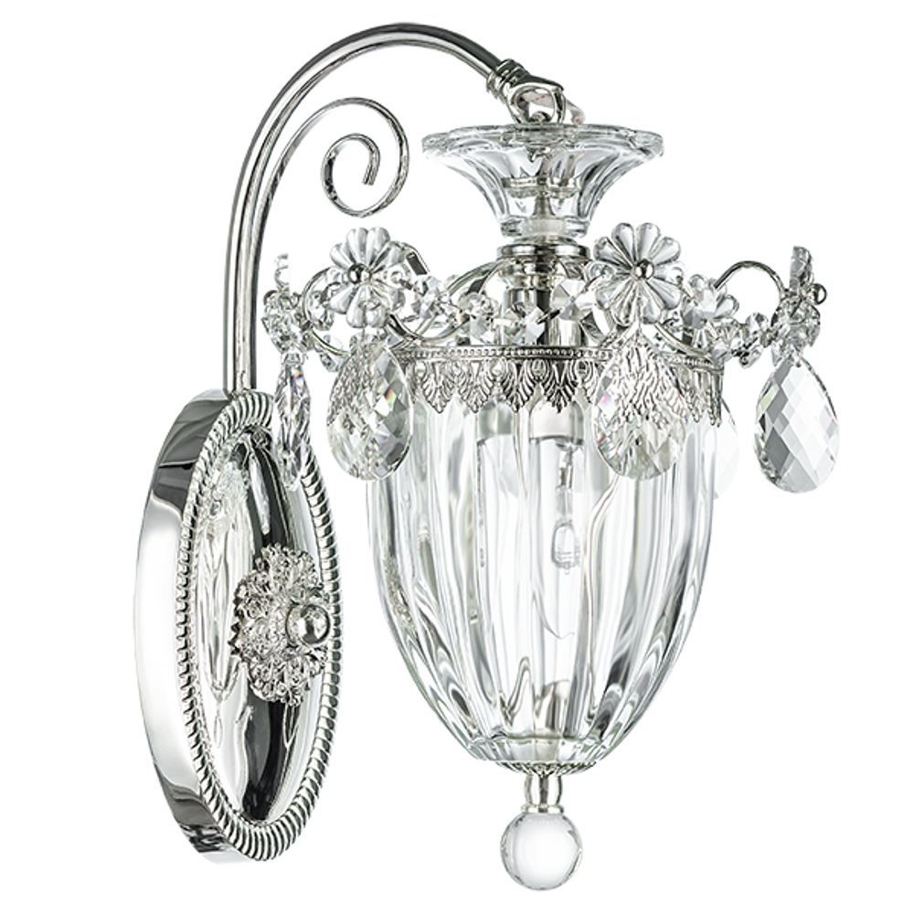 790614 Бра SCHON 1x60W E14 Серебро