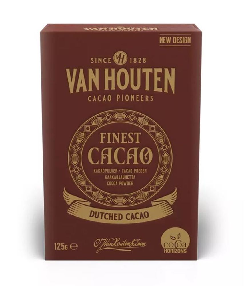 Какао-порошок алк. Van Houten Finest Cacao, 125гр