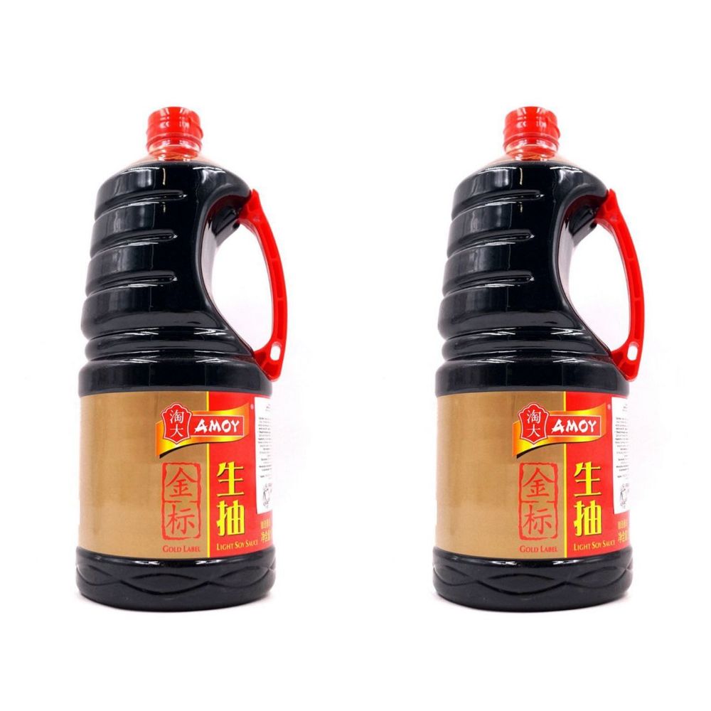 Соевый соус светлый AMOY Light Soy Sauce 1,75 л, 2 шт