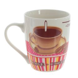 GAEM Кружка (кратность 6 шт), 350 мл, L11 W8 H10,5 см, 3в., (сорт 1,2)