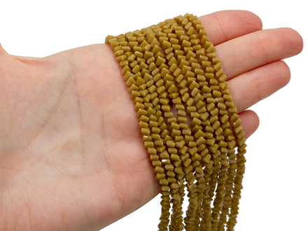 Нить бусин для украшений 4мм (ювелирное стекло)