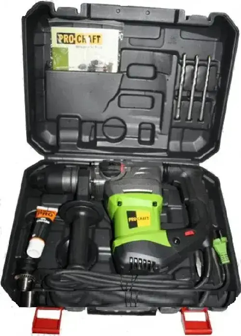 Перфоратор электрический ударный Procraft BH2200, 2200Вт, 950об/мин