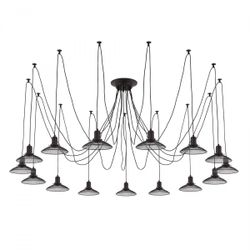 Citilux Эдисон CL451152 Люстра паук Венге