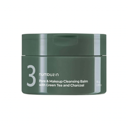Numbuzin No.3 Pore & Makeup Cleansing Balm with Green Tea and Charcoal 85ml