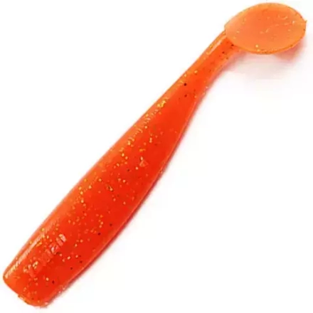Виброхвост YAMAN Spry Minnow 4inch цвет #03-Carrot gold flake 1шт