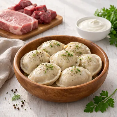 Фотография Большие пельмени «Боярские» / 500 г купить в магазине Афлора