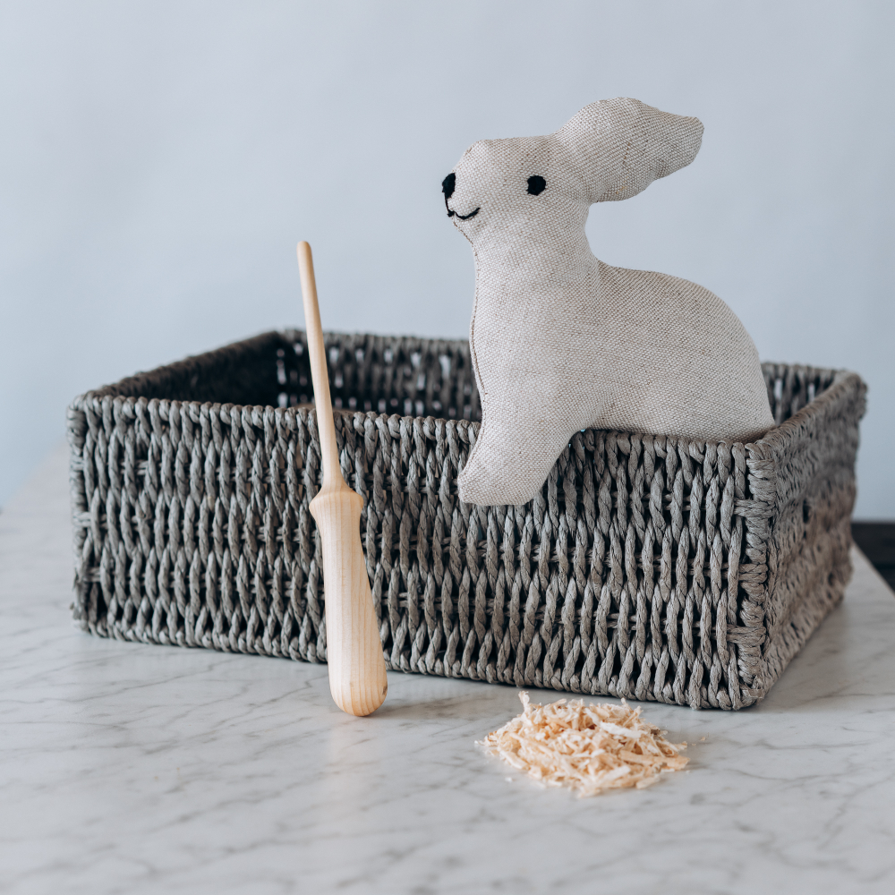 Палочка для набивки игрушек, подушек (деревянный штопфер).SH3