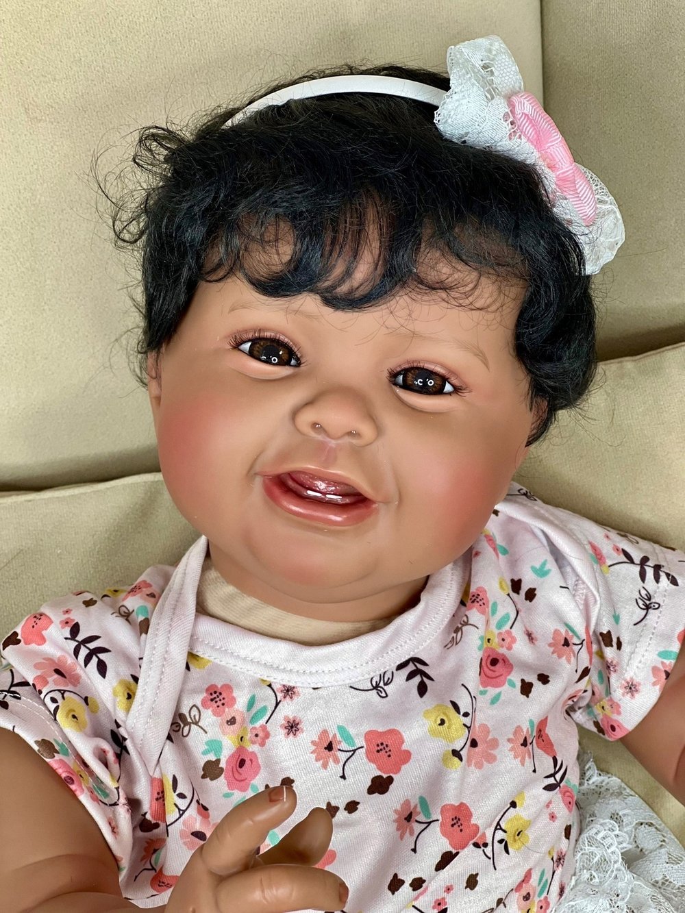 Кукла Реборн мягконабивная 60см (FA-971)