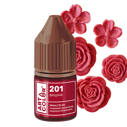Пищевой гелевый краситель Art Color Choco «Вишня»