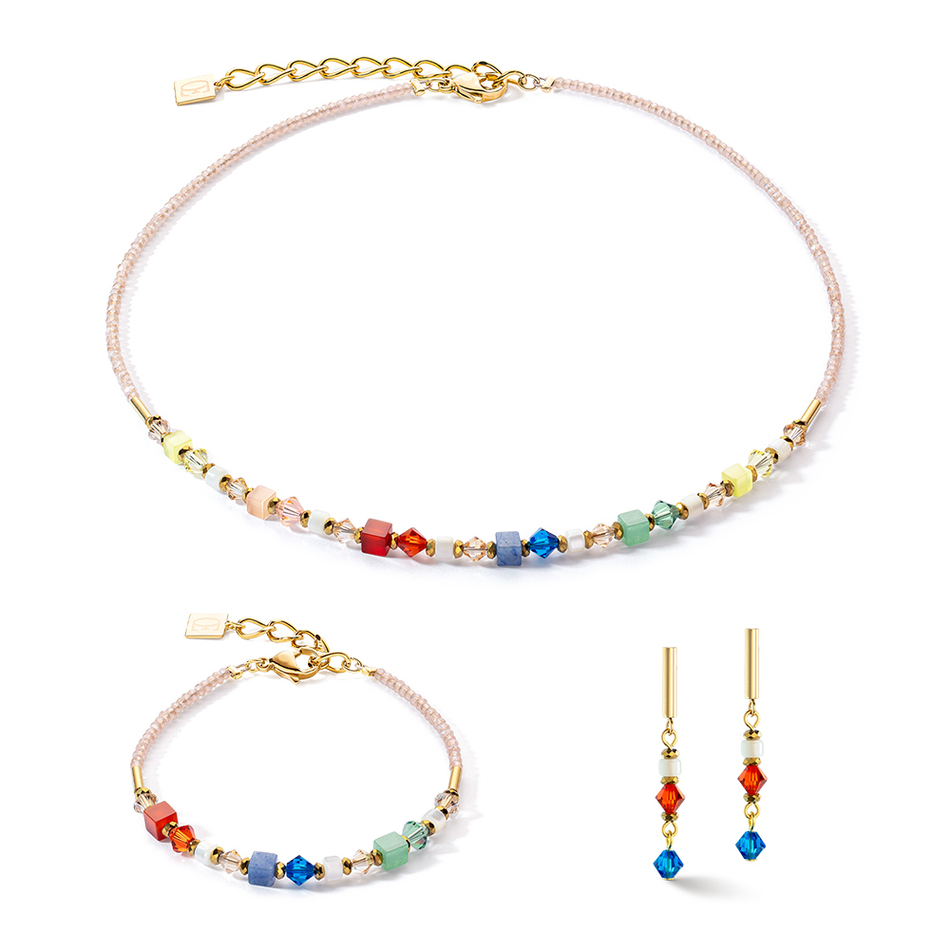 Серьги Coeur de Lion Multicolour 4239/21-1500