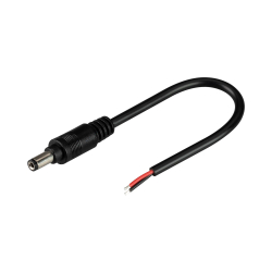 Коннектор выводной DC-MONO-2PIN-L150-M (JACK 5.5, LOCK) (Arlight, -) 032853