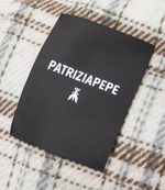 Хлопчатобумажная шаль Patrizia Pepe - серый(8F0458 A9P1)