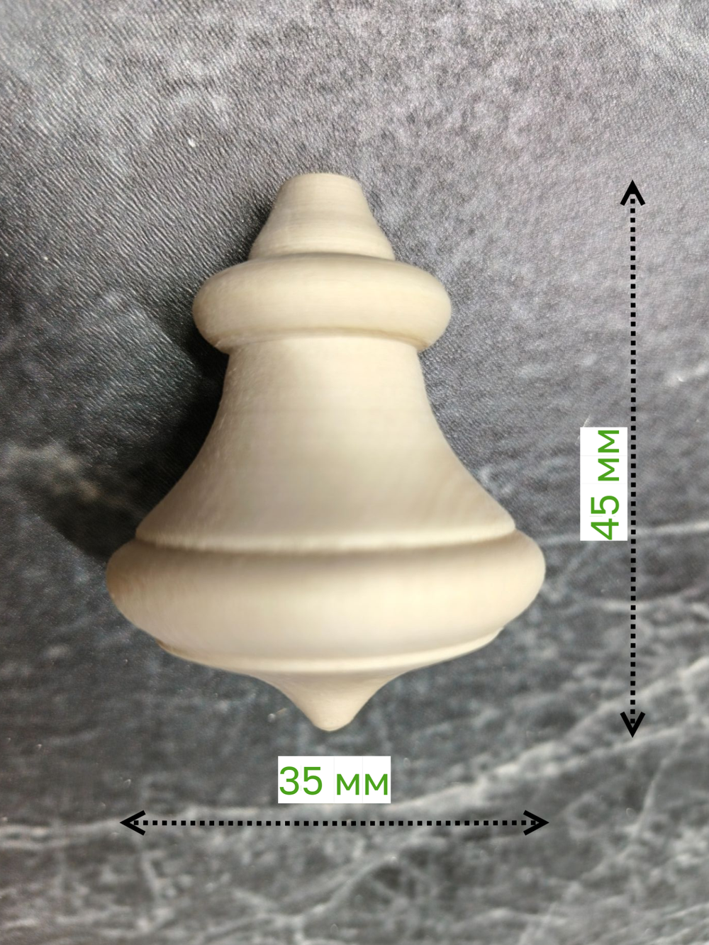 Ёлочная игрушка №5, заготовка 45*35 мм