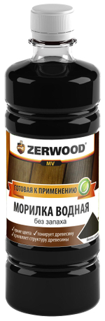 Морилка водная Zerwood MV эбеновое дерево 0,5л