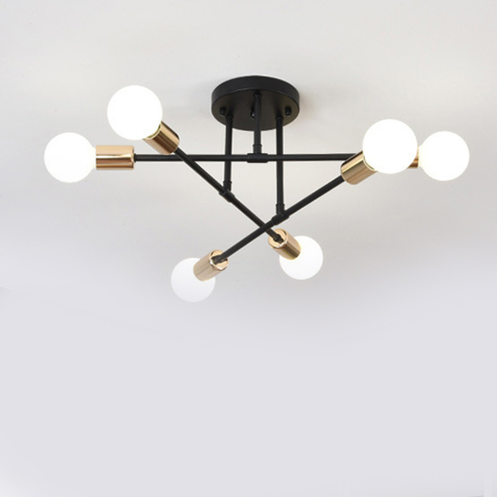 Ceiling design lamp   (Black)Yintha