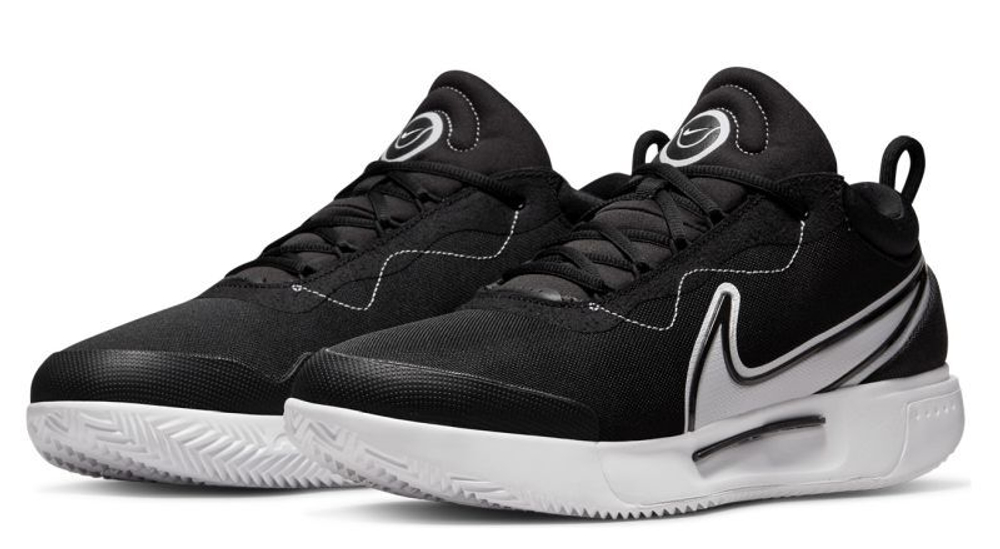 Мужские кроссовки теннисные Nike Zoom Court Pro Clay - черный