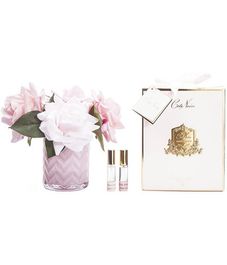 Букет розовых роз в вазе "ёлочка", Cote Noire