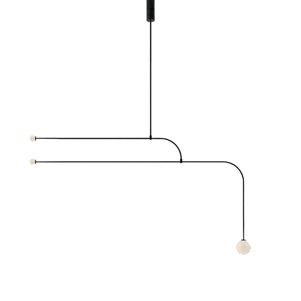 Pendant design lamp Mobile Chandelier 12 by Michael Anastassiades