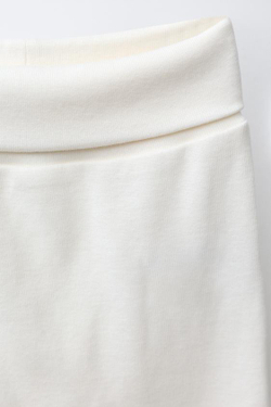 ZARA КОМПЛЕКТ ДЛЯ НОВОРОЖДЕННОГО И СУМОЧКА, ЖЕЛТОВАТО-БЕЛЫЙ