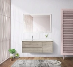 Тумба с раковиной BelBagno KRAFT 2C-1A 100 белый дуб галифакс