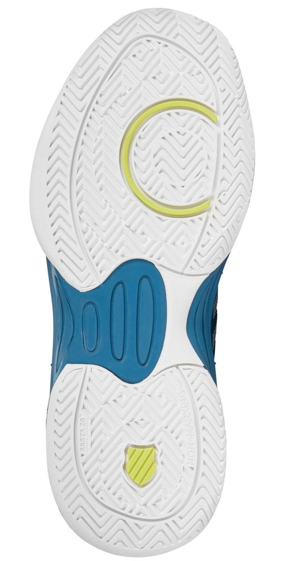 Детские теннисные кроссовки K-Swiss Hypercourt Express 2 Junior - celestial/scuba blue/brilliant white