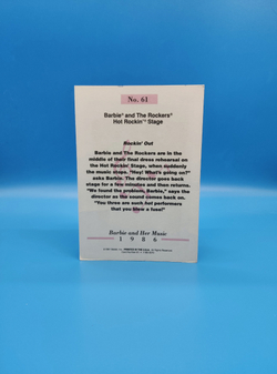 Аксессуар винтажная карточка Барби 90х 031028