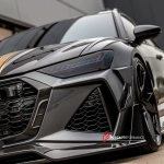 Карбоновый обвес с выхлопной системой для AUDI RS6 C8 2019 - 2023 Ауди