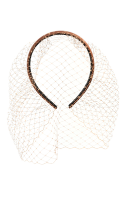 Вуаль классическая коричневая