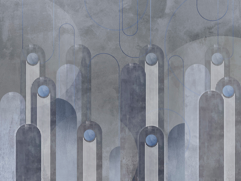 Дизайнерские обои Wall Street Deco