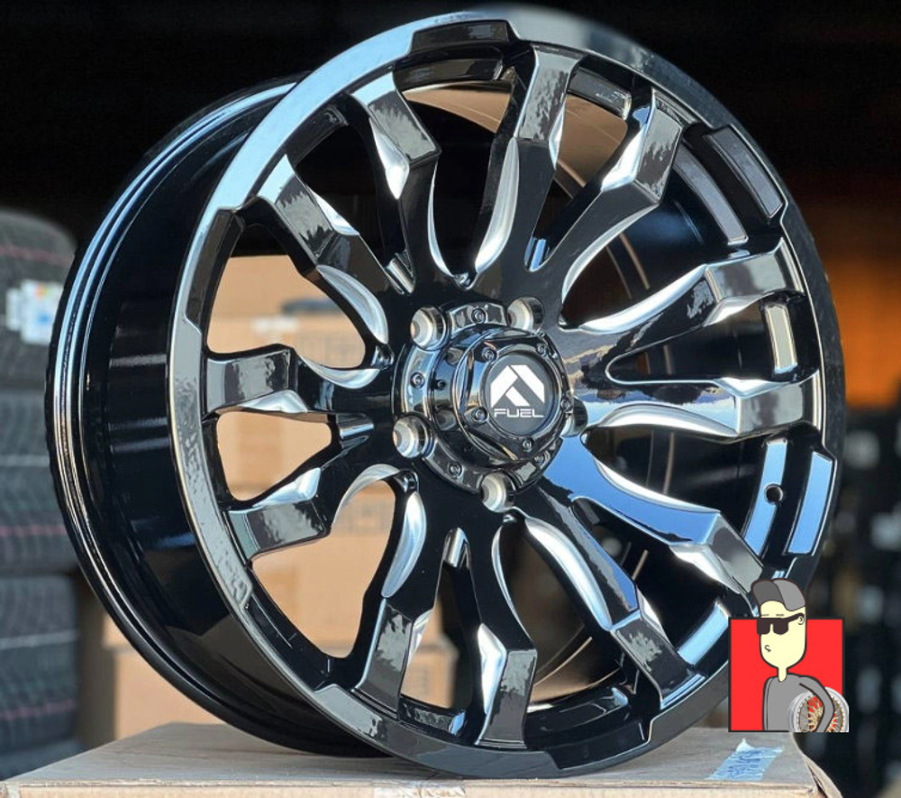 Комплект дисков Fuel Off-Road Blitz 19x8.5 et35 5x108