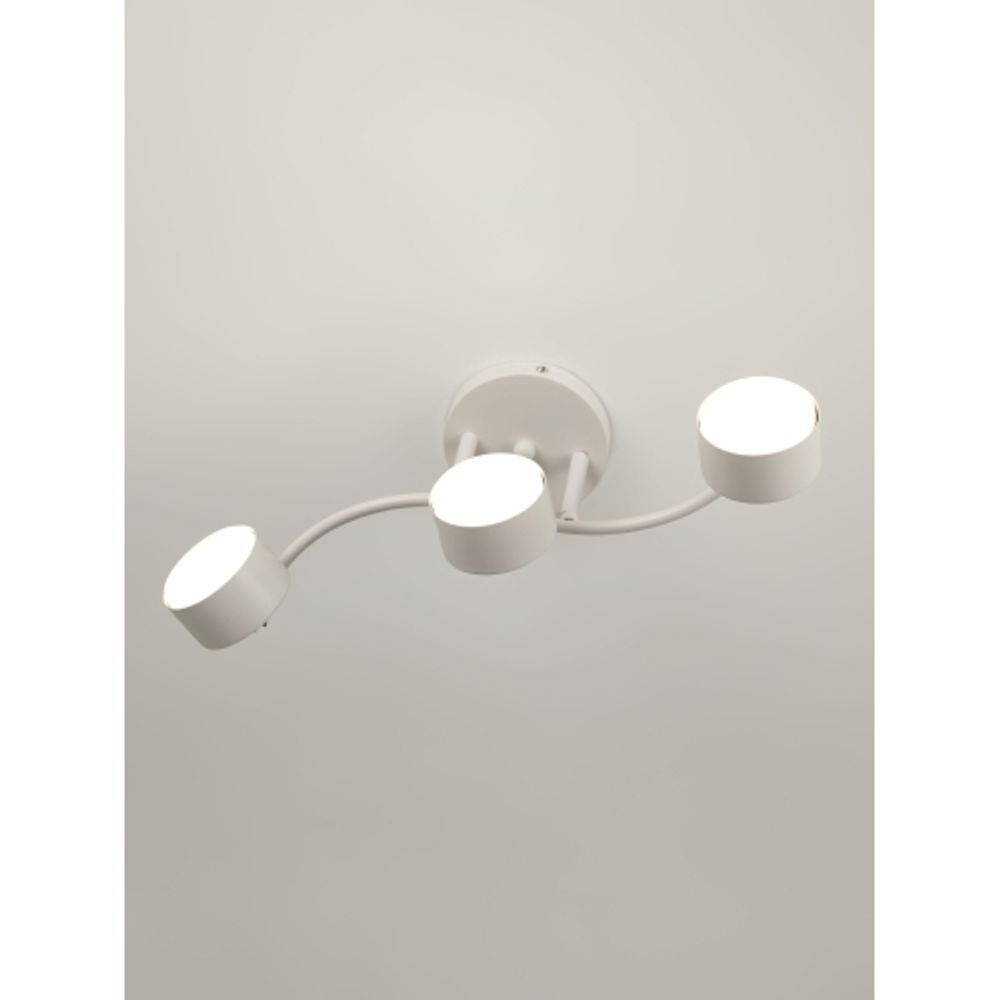 Светильник настенно-потолочный спот Rivoli   7080-703 3хGX53 15 Вт поворотный