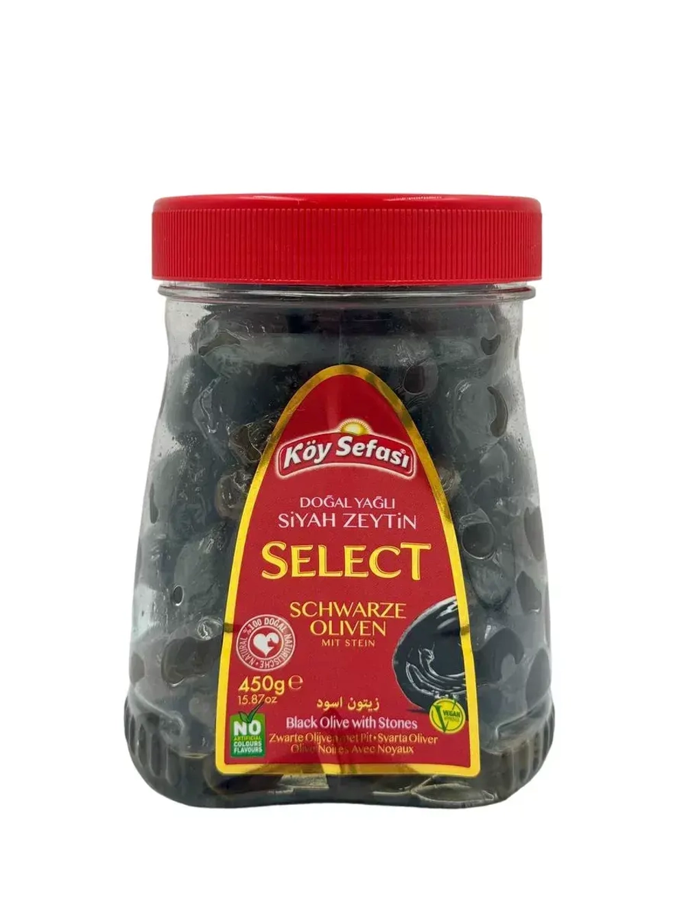 Koy Sefasi маслины в масле с косточкой, 450гр