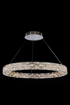 Подвесная люстра LED 60W LE3007/800 CH хром Lucie Leon