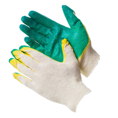 Перчатки Gward ДВОЙНОЙ ОБЛИВ латексом без индивид.упаковки