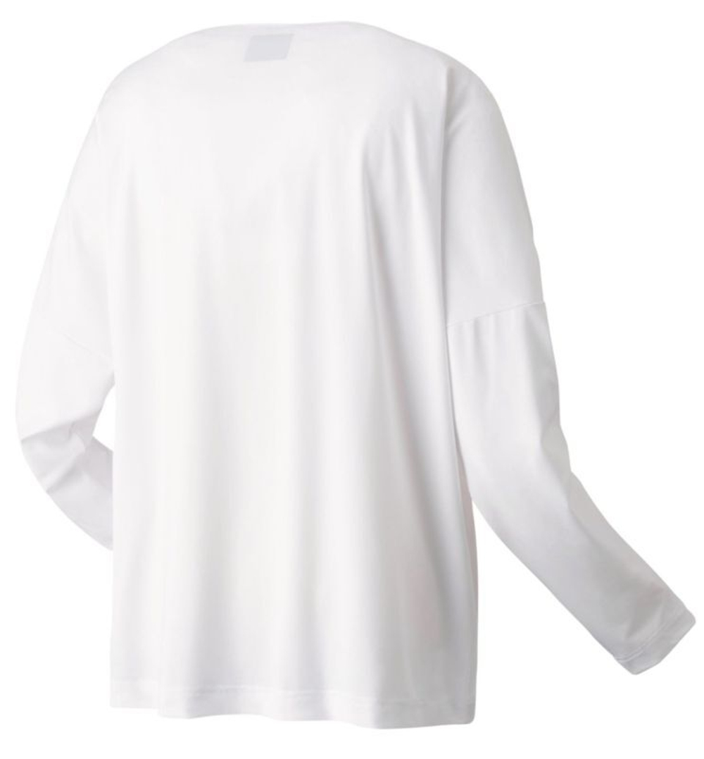 Женская теннисная футболка (dł. Рукава) Yonex T-Shirt Long Sleeve - white