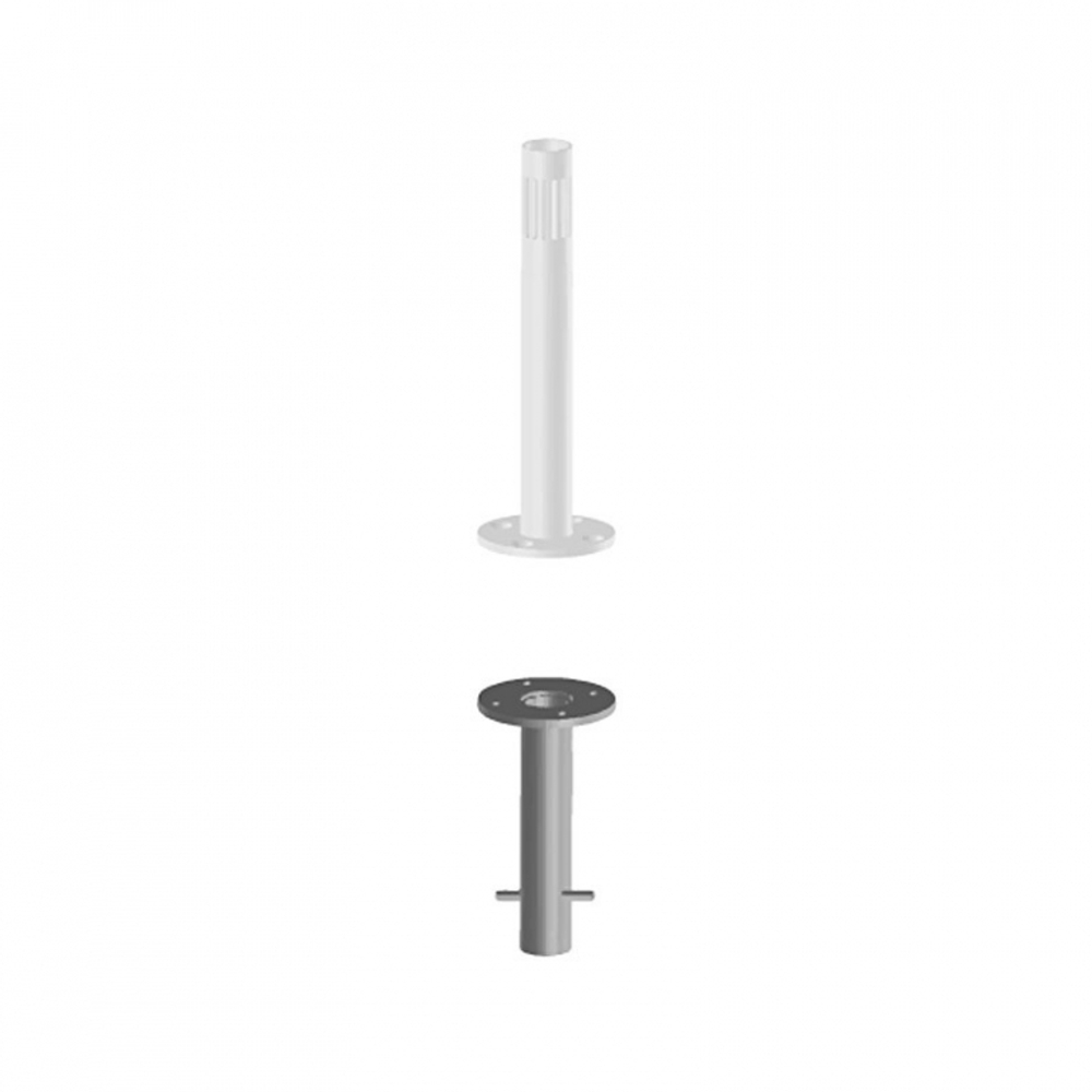База для крепления в грунт зонта с боковой опорой Scolaro BTAS, стальной